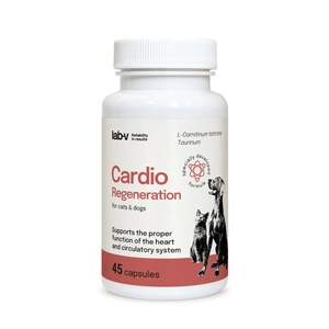 LAB-V Cardio Regeneration - Soutien cardiovasculaire pour chiens et chats 45 gélules