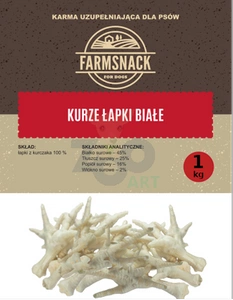 FarmSnack Poulet pattes blanc 1kg