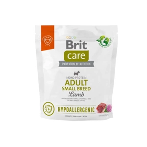 BRIT CARE Dog Hypoallergénique Adulte Petites Races Agneau 1kg