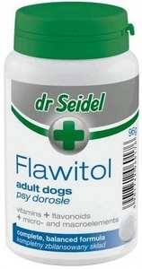 Laboratoire DermaPharm Dr Seidel Flawitol pour chiens adultes 200 comprimés