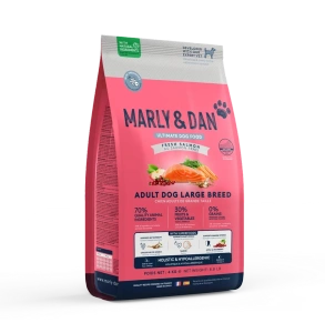 Marly & Dan Adult Dog Large Breed Fresh Salmon Holistic & Hypoallergenic 12 kg croquettes