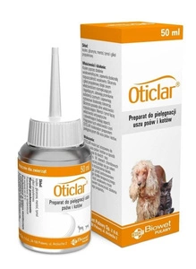 Biowet Oticlar Nettoyeur D'oreilles Pour Chiens Et Chats 50ml