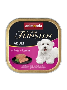 Animonda Dog Vom Feinsten Adulte Dinde & Agneau 150g x12