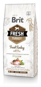 Brit Fresh Dinde &amp; Pois Adult Fit &amp; Slim 12 kg