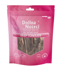 DOLINA NOTECI Friandises Naturelles Langues de Boeuf délicatesse pour chiens 100g