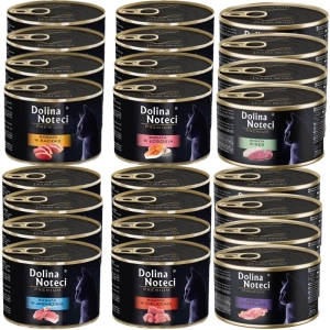 DOLINA NOTECI Premium pour chats Mix saveurs 24x185g