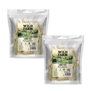 Friandise pour chien WILD FARM aux sabots d'agneau 2x300 g