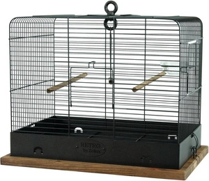Zolux Cage Retro Celestine pour oiseaux 34x27x44cm noir