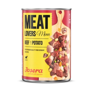 JOSERA Meatlovers Menu Boeuf avec pommes de terre 400g x5