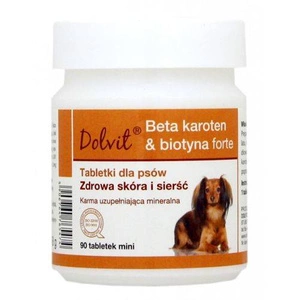 Dolfos Dolvit Beta carotène & biotine Forte Mini 90 comprimés x2