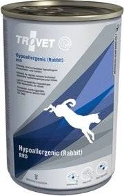 TROVET RRD Hypoallergénique - Lapin (pour chien) 400g - boîte  x10