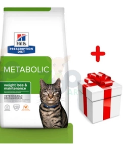 Hill's PD Prescription Diet Metabolic Feline 1,5kg+Surpise