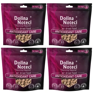 DOLINA NOTECI Training Treats Antioxydant Care friandises d'entraînement pour chiens 4x130g