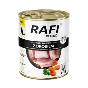 DOLINA NOTECI Rafi Classic, pâtée pour chien à la volaille, 800g