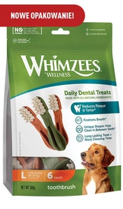 WHIMZEES Brosse à dents L 6pcs