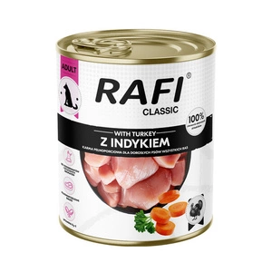 DOLINA NOTECI Rafi Classic, pâtée pour chien à la dinde, 800g