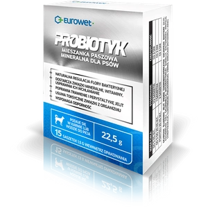 Eurowet Sachets probiotiques pour chiens 15x1,5g