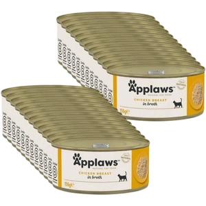 APPLAWS Blanc de poulet au fromage en boîte de conserve 24x156g