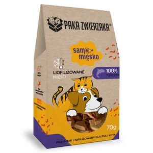 Paka Zwierzaka Friandises lyophilisées à base de viande uniquement THON 70g