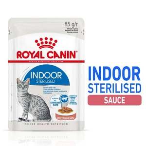 ROYAL CANIN Indoor Sterilised Sauce 12x85g