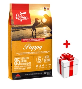 Orijen Dog Puppy 11,4kg+Surprise