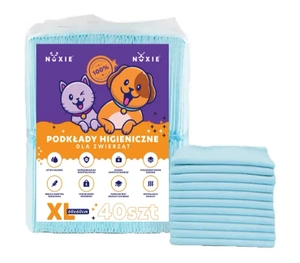 NUXIE® Tapis pour chien, serviettes hygiéniques 40pcs 60x60cm xl