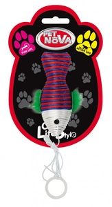 Jouet pour chat Pet Nova Poisson coloré 40 cm