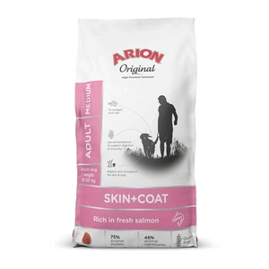 ARION Original Skin & Coat Adulte Saumon et Riz Races Moyennes 2kg