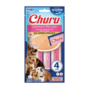 INABA Dog Churu (à base de poisson) saumon 4x14g (56g)