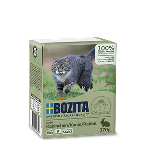 BOZITA Lapin en sauce pour chat 370g x6