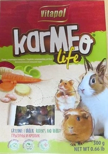 Vitapol Nourriture végétale pour rongeurs et lapins 300g