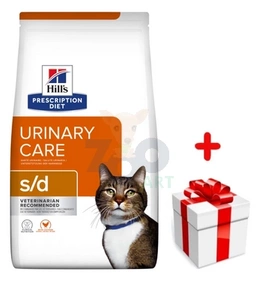 HILL'S PD Prescription Diet Feline s/d Urinary Care 3kg +Surprise
