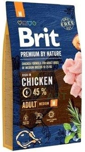 BRIT Premium By Nature Adulte M 8kg