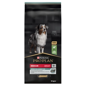 PRO PLAN Sensitive Digestion Croquettes pour chien adulte Medium riche en agneau 14kg x2