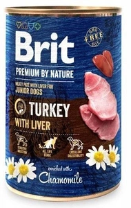 Brit Premium By Nature Turkey With Liver 800g