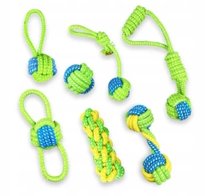 NUXIE® Ensemble de jouets pour chien 7 pcs