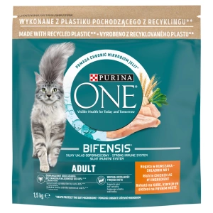 Purina One Croquettes pour chat adulte au poulet 1,5kg