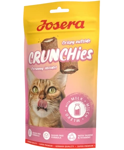 JOSERA Crunchies - avec du lait (friandise pour chat) 60g