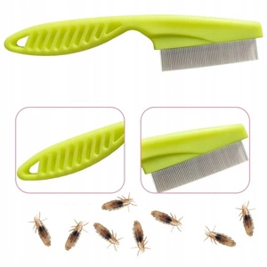 Peigne pour éliminer les puces et les poux