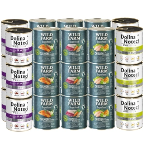 Dolina Noteci PREMIUM + WILD FARM Mélange de Superaliments aux Saveurs 30x800g