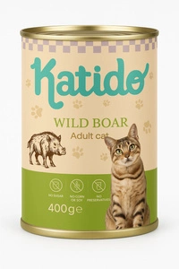 Katido Mokra Nourriture pour chats Dinde au thon  400 g