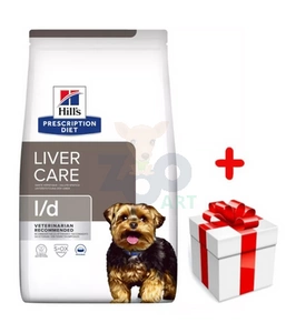 HILL'S PD Prescription Diet Canine L/d Liver Care 10kg+Surprise