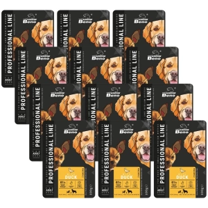 SUPER BENO Sachet adulte pour chiens de petite et moyenne taille au canard 12x100g