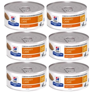 Hill's Prescription Diet c/d Multicare Feline Poulet 6x156g