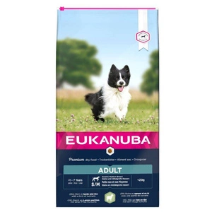 Eukanuba Adult Small&Medium Breed Riche en Agneau et Riz 12kg