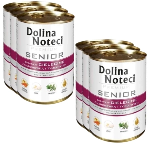 Dolina Noteci Premium Senior Veau aux carottes et au thym 6x400g