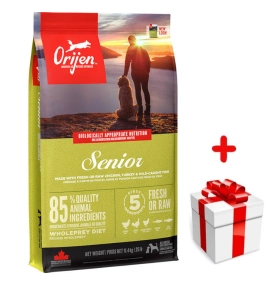 ORIJEN Chien Senior 11,4kg+Surprise