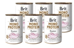 Brit Mono Protein avec Lapin 6x400g
