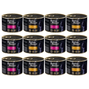 Dolina Noteci Premium pour chats Filet Mélange de saveurs 12x185g