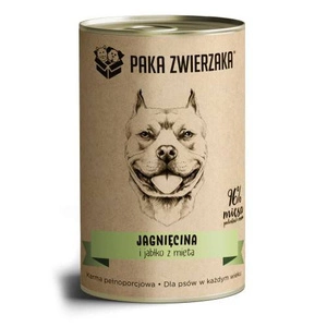 Paka Zwierzaka  Agneau et pomme à la menthe (400g)